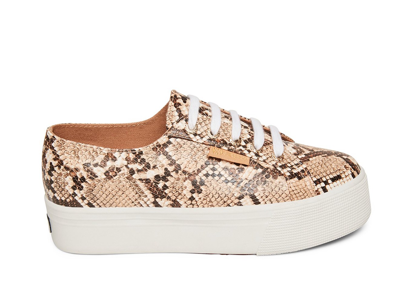 Zapatillas Superga Mujer Marrones/Serpent - 2790 Snakepufanw - 817420YQC